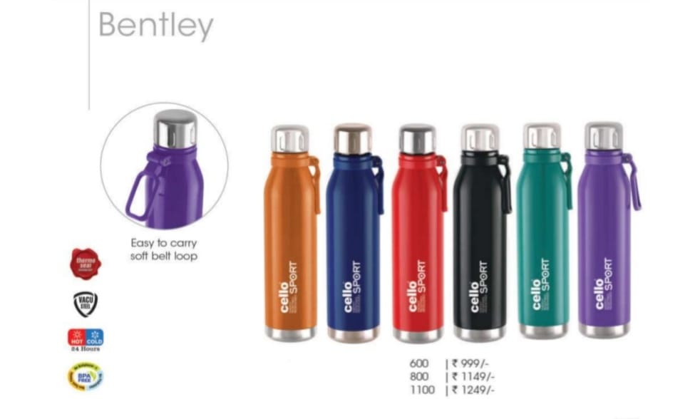 cello benttley bottle